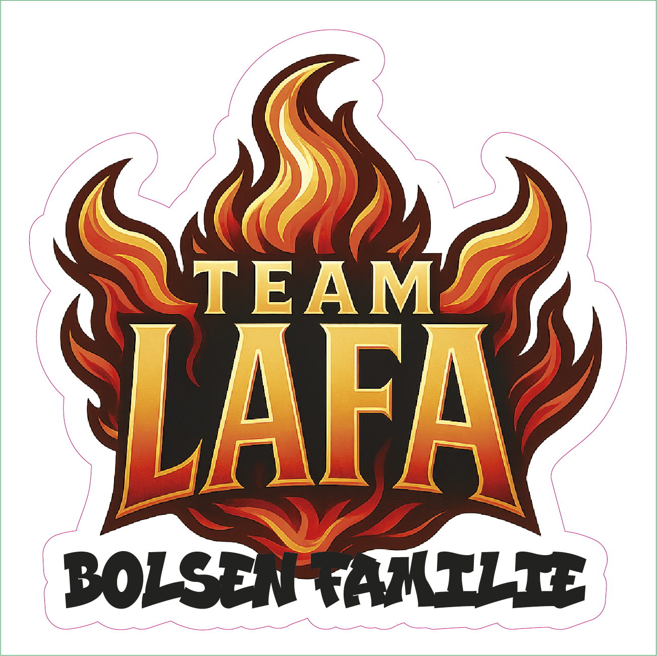 Team LAVA Sticker